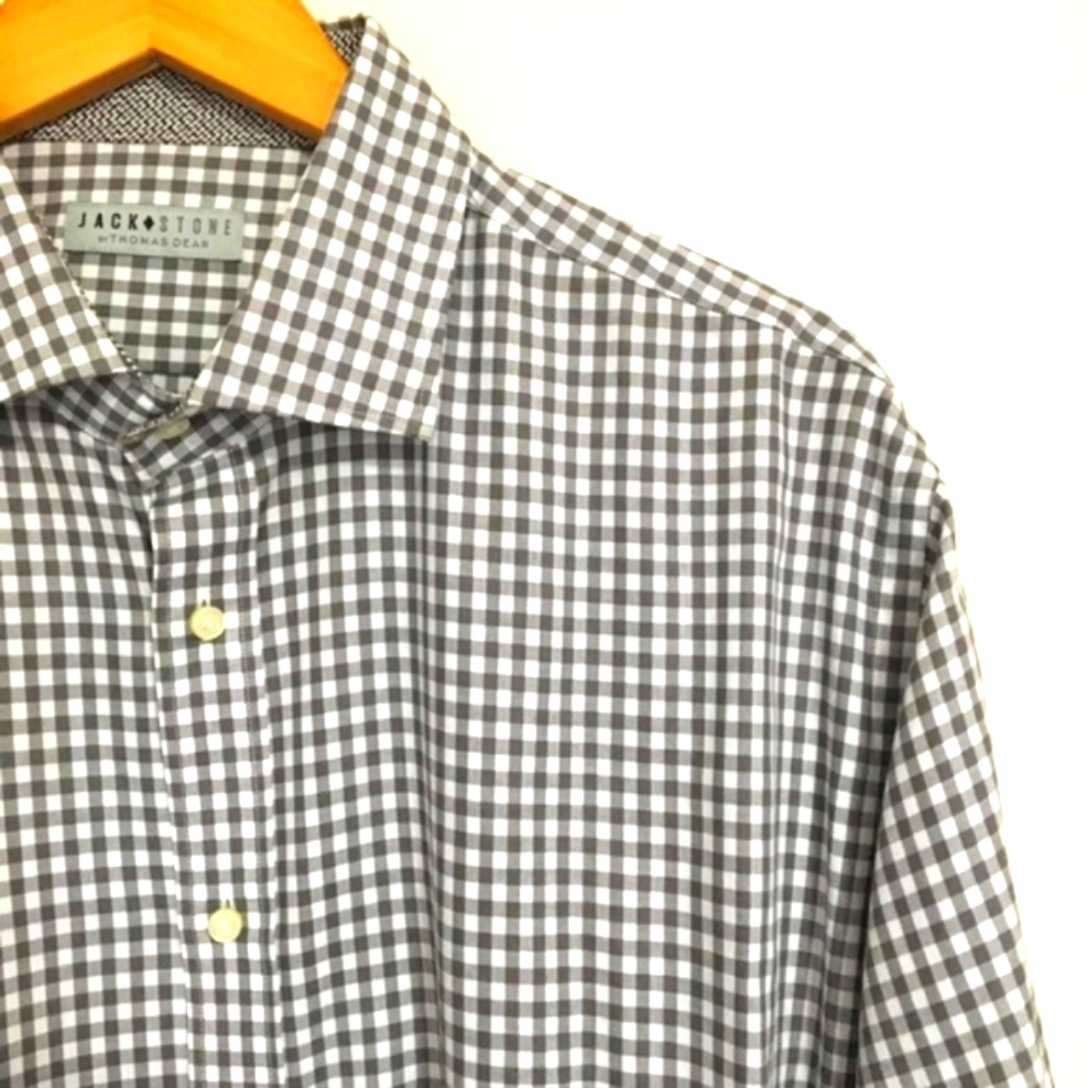 Jack Stone Thomas Dean Longsleeve Shirt Gray Check